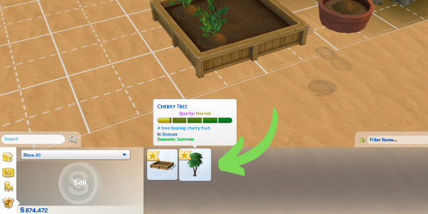 what does uproot plant sims 4