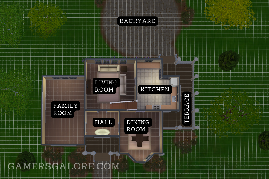 sims 4 realistic house layout
