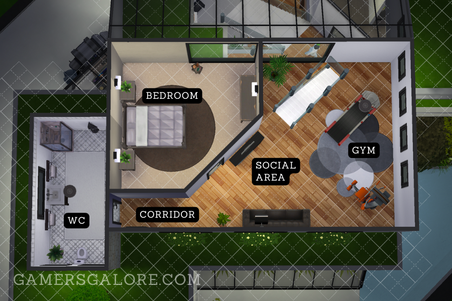sims 4 easy house layouts