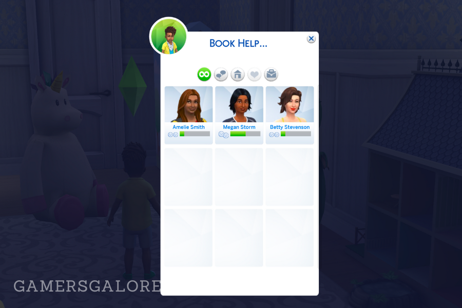 sims 4 read to a toddler - step 3