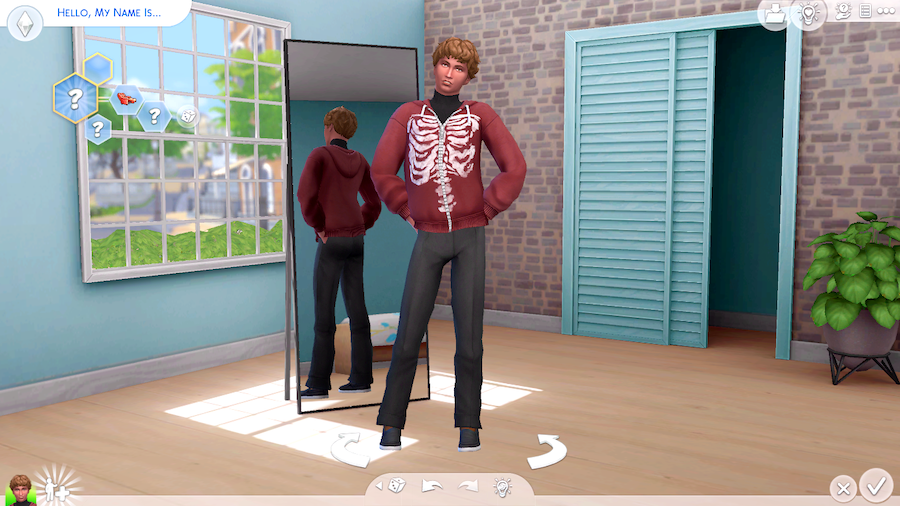 old school cas background sims 4